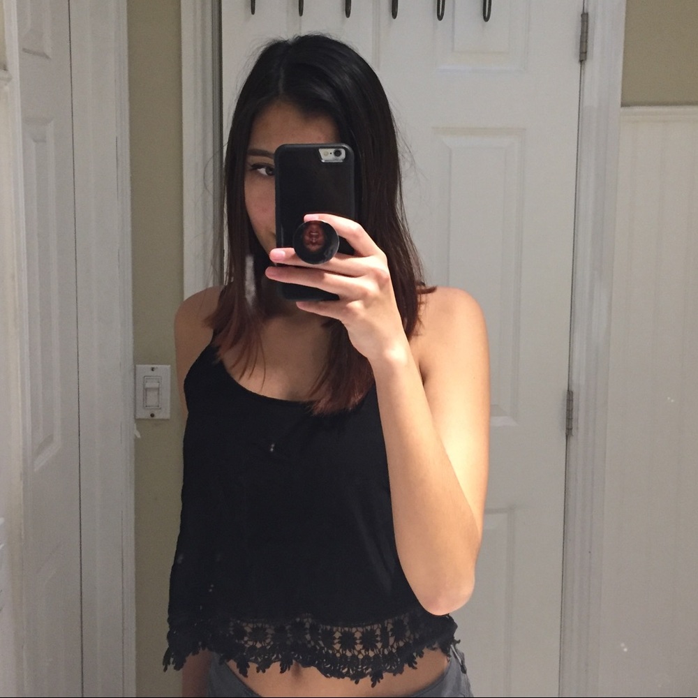 FOREVER21 BLACK TANK